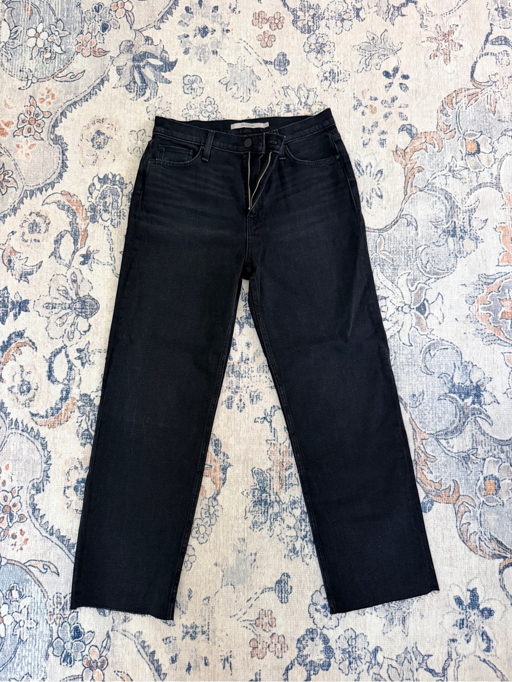 Hudson Jeans Women's Straight-Leg Jeans in Dark Indigo Wash